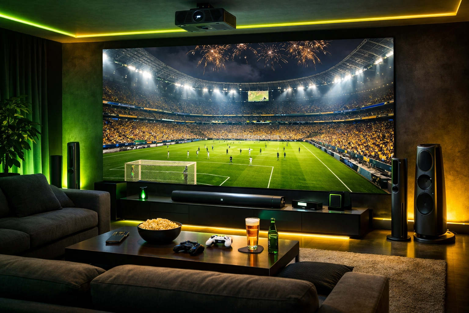 O estadio em sua sala na copa do mundo 2026